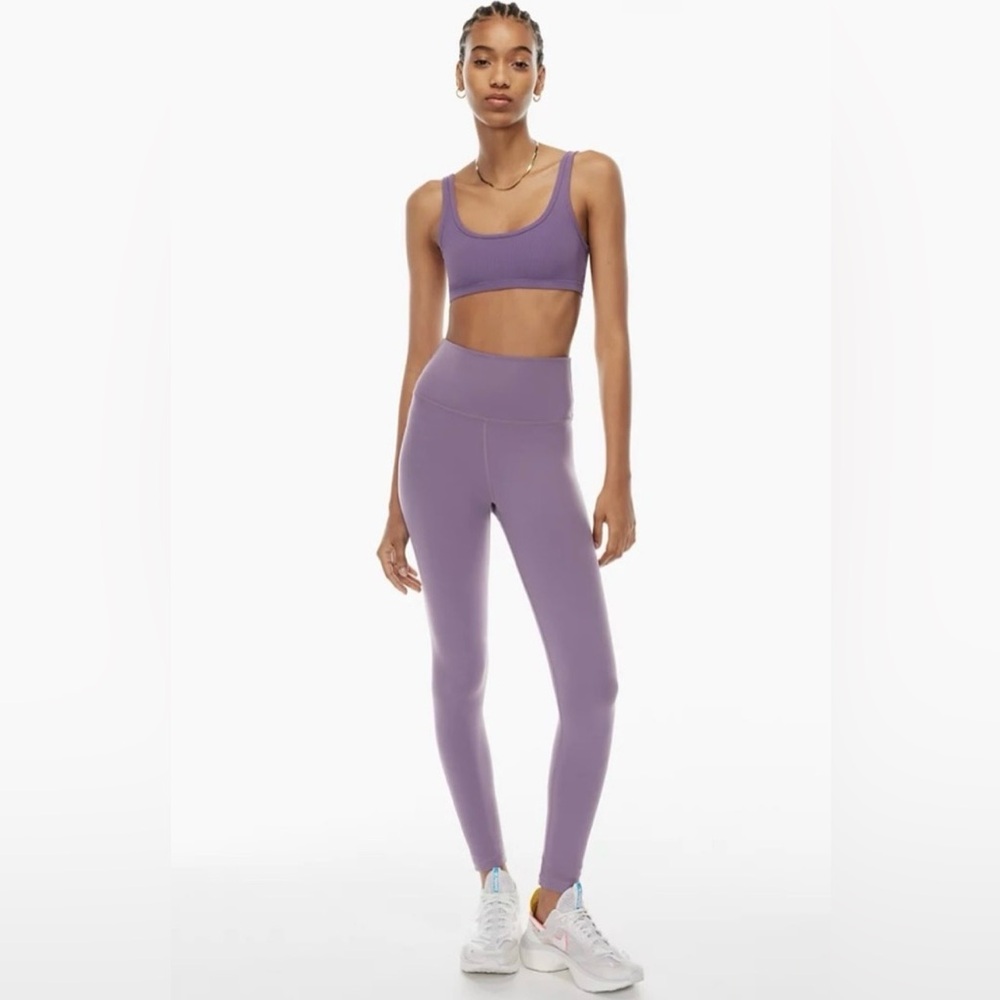 Aritzia TNA butter high rise 7/8 leggings Euc 2XL violet haze